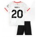 Liverpool Diogo Jota #20 Tredjedraktsett Barn 2024-25 Korte ermer (+ Korte bukser)